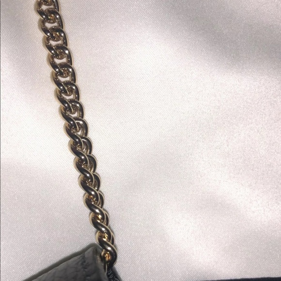 Gucci leather chain wallet GG marmont - Picture 4 of 8